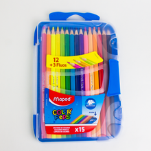 Charger l'image dans la galerie, Boite de 15 crayons de couleur Color Peps luginae