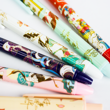 Charger l'image dans la galerie, 6 stylos rétractables à motifs 0,5 mm luginae
