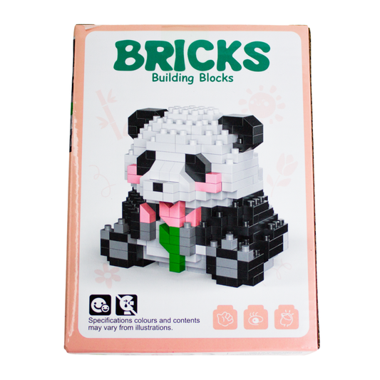 blocs de construction Panda Fleur luginae
