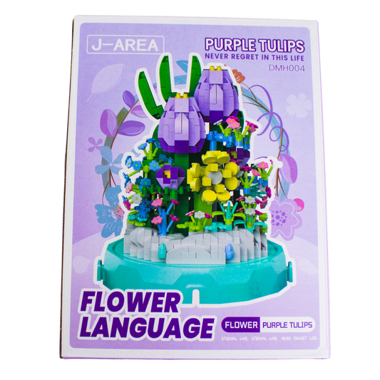 Blocs de construction Tulipe violette luginae