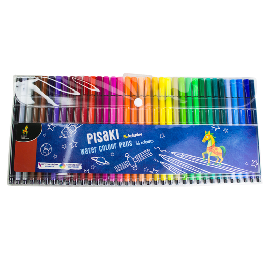 Set de 36 feutres fin aquarelle luginae