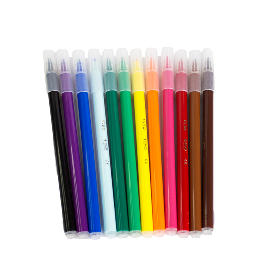 12 feutres de couleur BIC