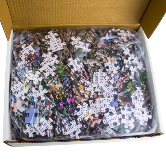 Puzzle 1000 pièces Maison dans la prairie luginae