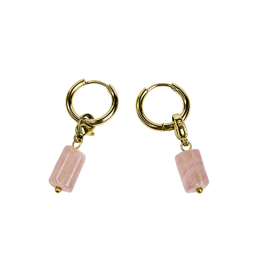Boucles d'oreilles Rose