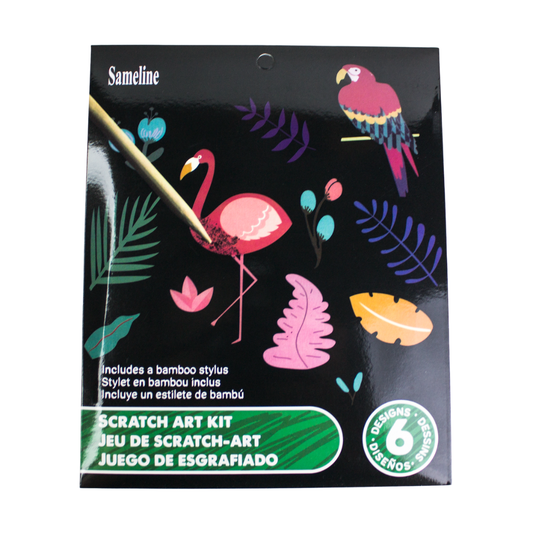 Kit de Scratch Art Jungle luginae