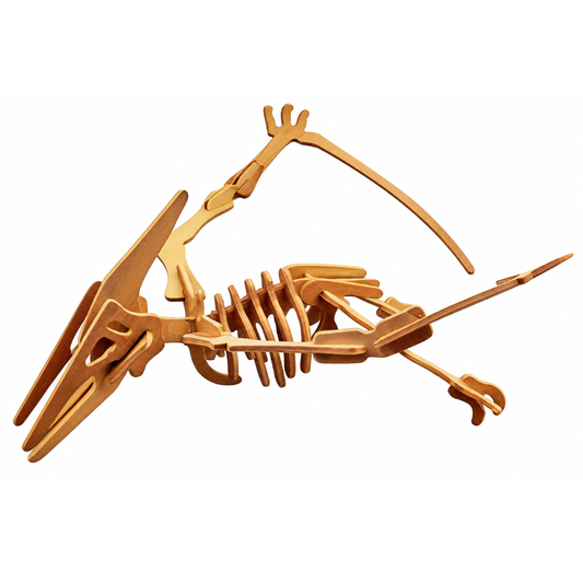 Puzzle 3D en bois naturel Ptérodactyle Kögler