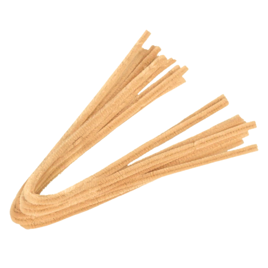10 Fil chenille couleur abricot - Rayher Knorr Prandell
