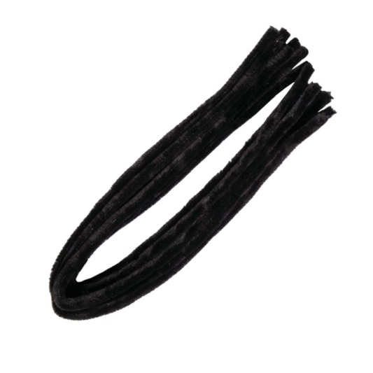 10 Fils Chenille Noir - Rayher rayher