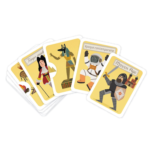 Chronofouilles - Un Jeu de Cartes de rapidité et de mémoire - Nathan Nathan