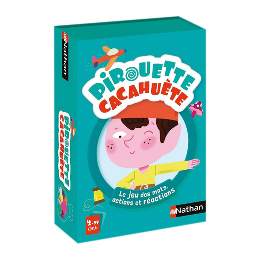 Pirouette Cacahuète - Jeu de Cartes pour Enfant - Nathan Nathan