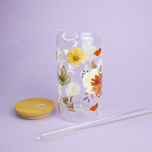 Charger l'image dans la galerie, Gobelet canette en verre CROCOSMIA