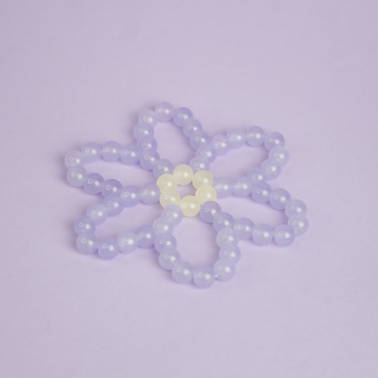 Dessous de verre Marguerite Lilas
