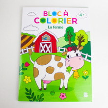 Charger l'image dans la galerie, Bloc à colorier La Ferme luginae