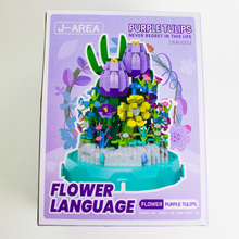 Charger l'image dans la galerie, Blocs de construction Tulipe violette luginae