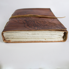 Charger l'image dans la galerie, Carnet cuir véritable Loup luginae