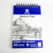 Charger l'image dans la galerie, Carnet de croquis A5 spirale détachable luginae