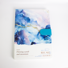 Charger l'image dans la galerie, Carnet de note A5 magnétique Blue Mountains luginae