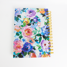 Charger l'image dans la galerie, Carnet de note spirale A5 Rose Garden luginae