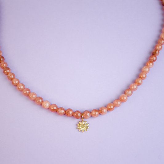 Collier ras de cou HIBISCUS