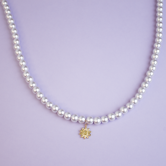 Collier ras de cou LILAS