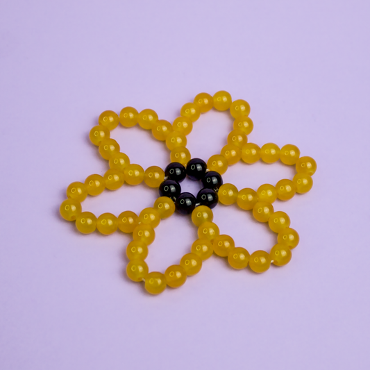 Dessous de verre Tournesol jaune