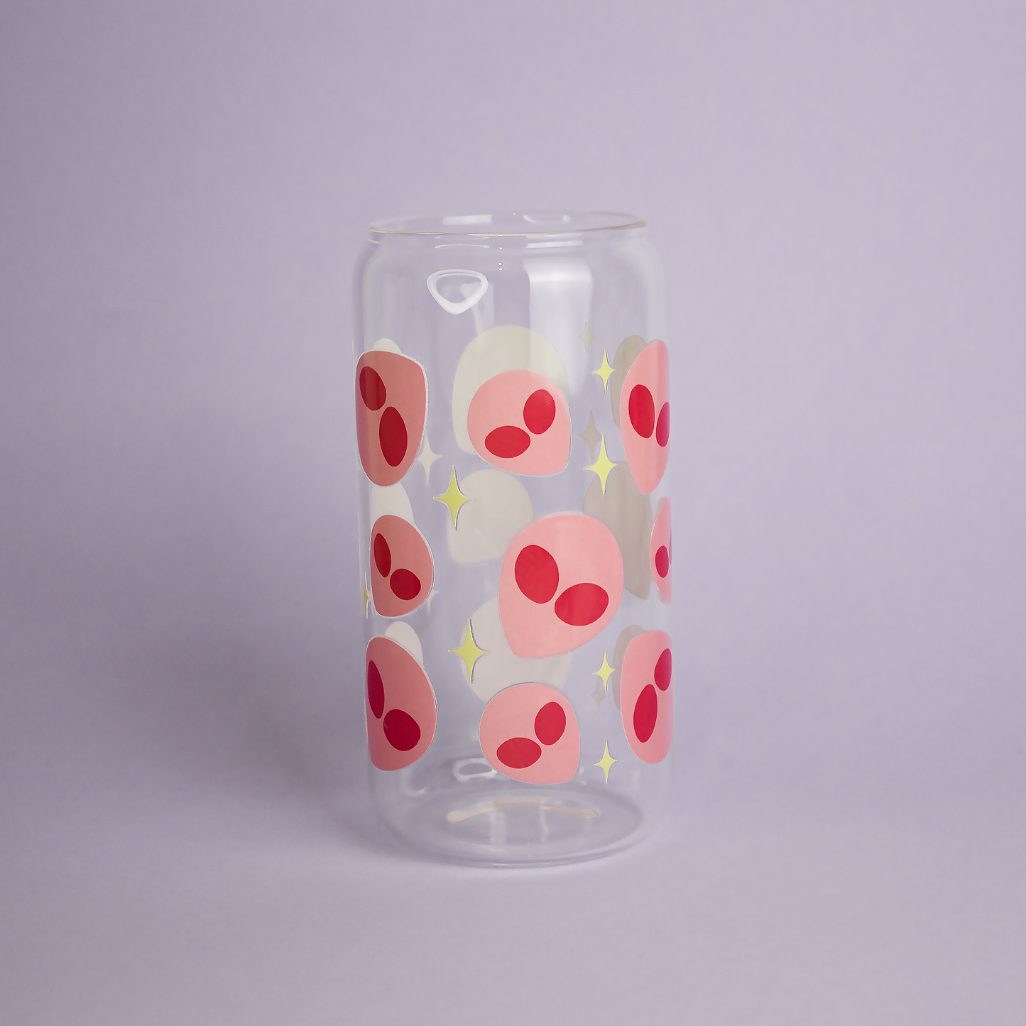 Gobelet canette en verre Alien
