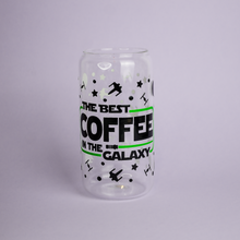 Charger l'image dans la galerie, Gobelet canette en verre The best coffee in the galaxy