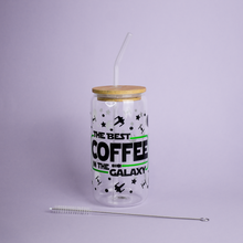 Charger l'image dans la galerie, Gobelet canette en verre The best coffee in the galaxy