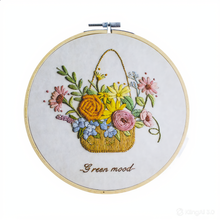 Charger l'image dans la galerie, Kit de broderie DIY Green Mood luginae