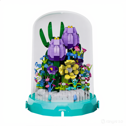 Blocs de construction Tulipe violette luginae
