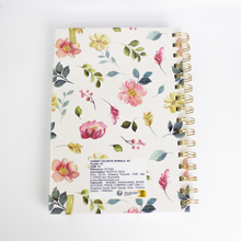 Charger l'image dans la galerie, Carnet de note spirale A5 Enjoy Every Day Blanc luginae