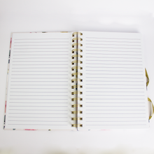 Charger l'image dans la galerie, Carnet de note spirale A5 Enjoy Every Day Blanc luginae