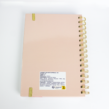 Charger l'image dans la galerie, Carnet de note spirale A5 Enjoy Every Day Rose luginae