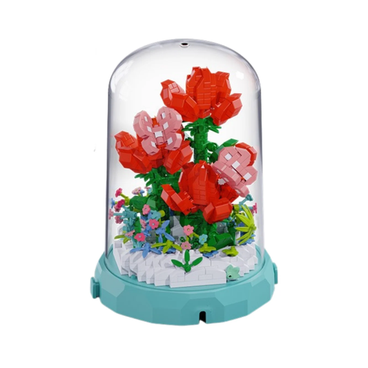 Blocs de construction Rose Rouge luginae