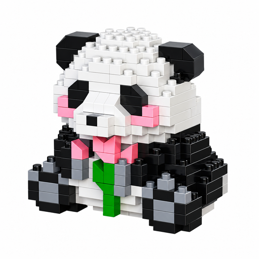 blocs de construction Panda Fleur luginae