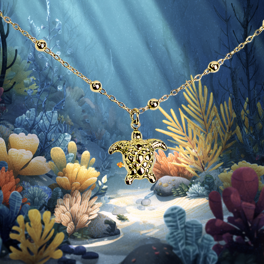 Collier enfant Tortue