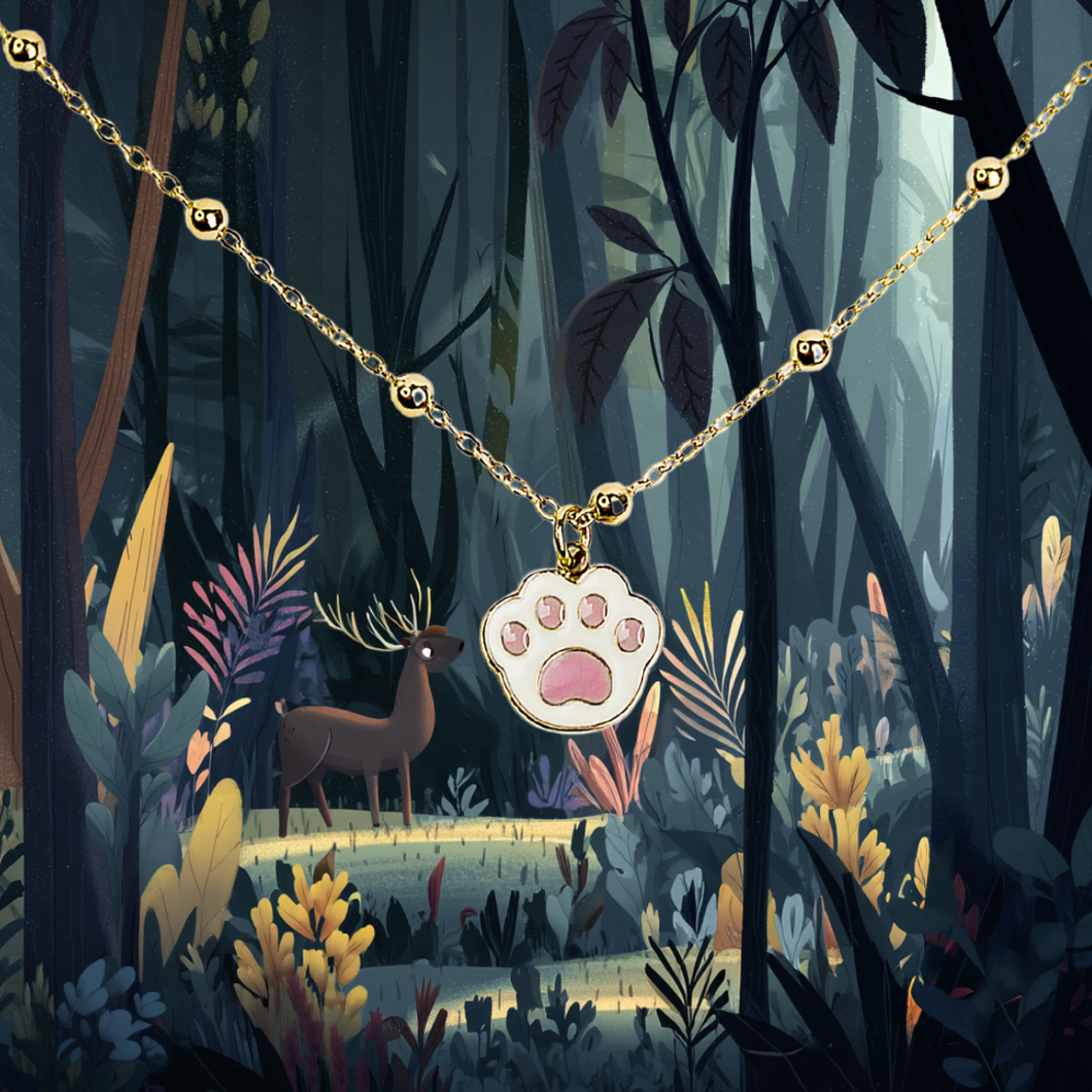 Collier enfant Patte de Chien