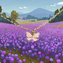 Charger l&#39;image dans la galerie, Collier enfant Papillon
