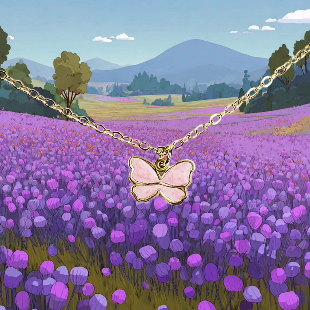 Collier enfant Papillon