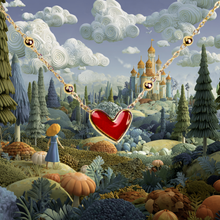 Charger l&#39;image dans la galerie, Collier enfant Coeur

