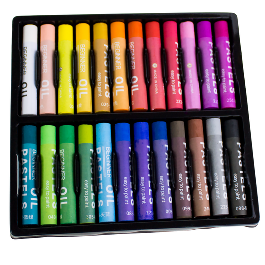 24 Pastels à l'Huile Soft Oil luginae