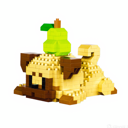 blocs de construction 2 en 1 chien Carlin luginae