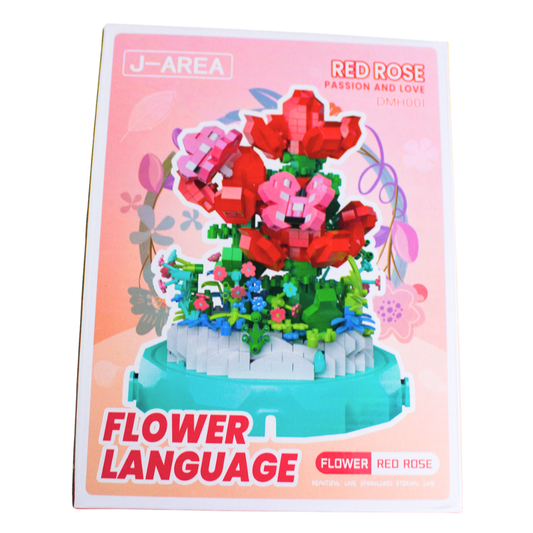 Blocs de construction Rose Rouge luginae