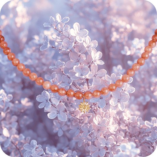 Collier ras de cou HIBISCUS