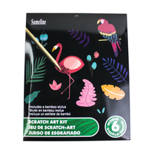 Charger l'image dans la galerie, Kit de Scratch Art Jungle luginae
