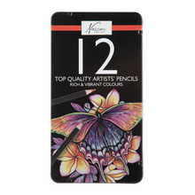 Charger l'image dans la galerie, 12 Crayons de couleurs Premium Nassau Fine Art Nassau Fine Art
