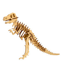 Charger l'image dans la galerie, Puzzle 3D en bois naturel T-Rex Kögler
