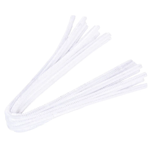 10 Fil chenille couleur Blanc - Rayher Knorr Prandell