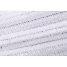 Charger l'image dans la galerie, 10 Fil chenille couleur Blanc - Rayher Knorr Prandell
