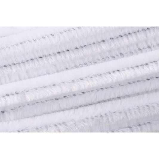 10 Fil chenille couleur Blanc - Rayher Knorr Prandell